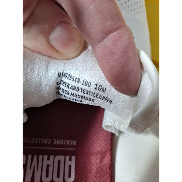 Stacy Adams Men's White Synchro Casual Lace‎ Up Elegant Sneaker Shoes Size 10 - Picture 8 of 10